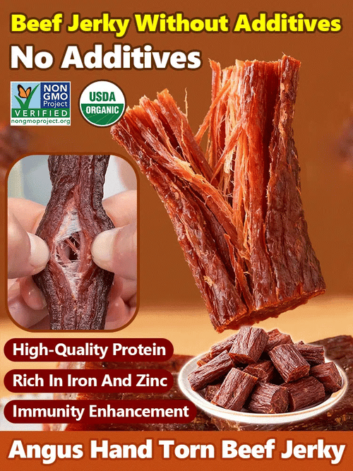 Add high-protein pure beef jerky-WR