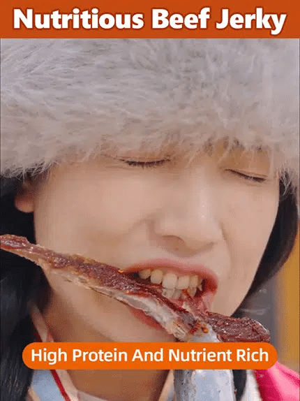 Add high-protein pure beef jerky-WR