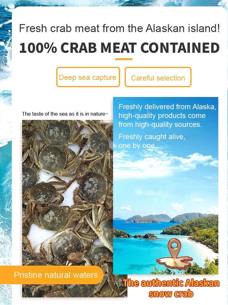 Alaskan Snow Crab Ready-to-EatCrispy Crab-WR