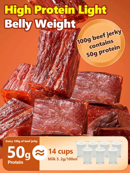 Add high-protein pure beef jerky-WR