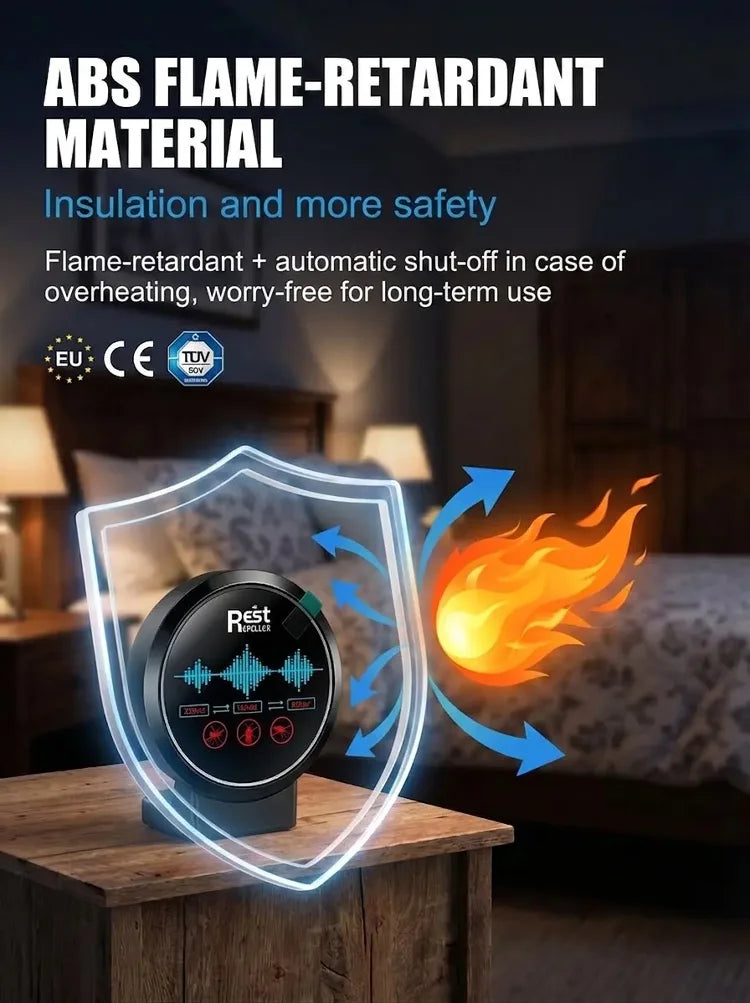 Fully automatic ultrasonic intelligent rodent and insect repellent-WR