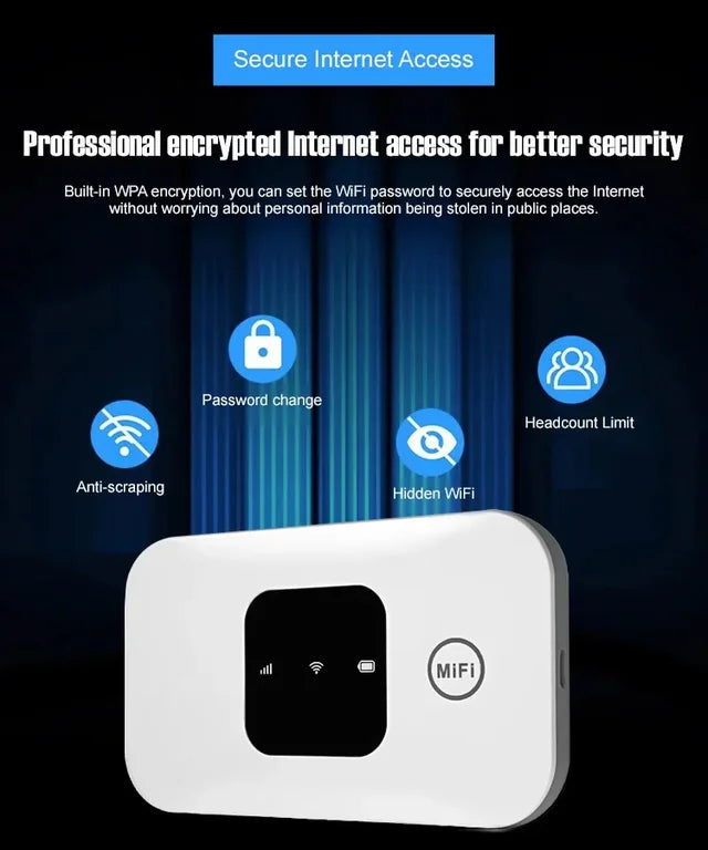 Free Internet in Your Pocket 5G Router-WR