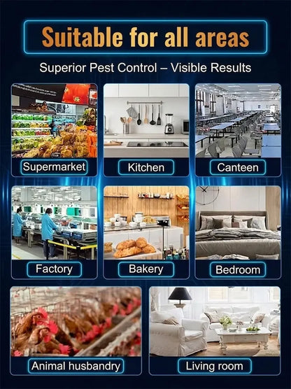 Fully automatic ultrasonic intelligent rodent and insect repellent-WR