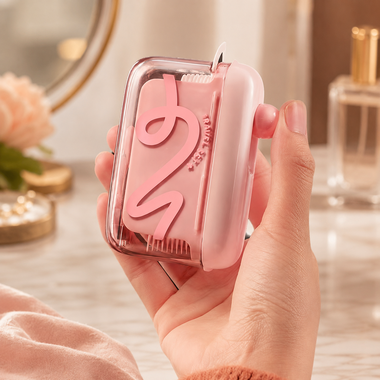 Buy 1 Floss Dispenser, Get 50 Floss Picks Free — Press Once & Stay Fresh Anywhere-WR