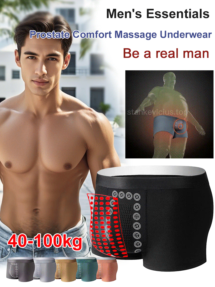 Men's Magnetic Prostate Care Boxers-WR