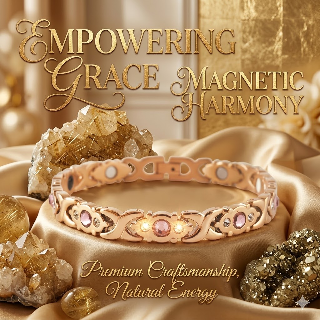 Rose Gold Gemstone Blessing Bracelet | Wear Luck, Peace & Wellness Every Day-ZP