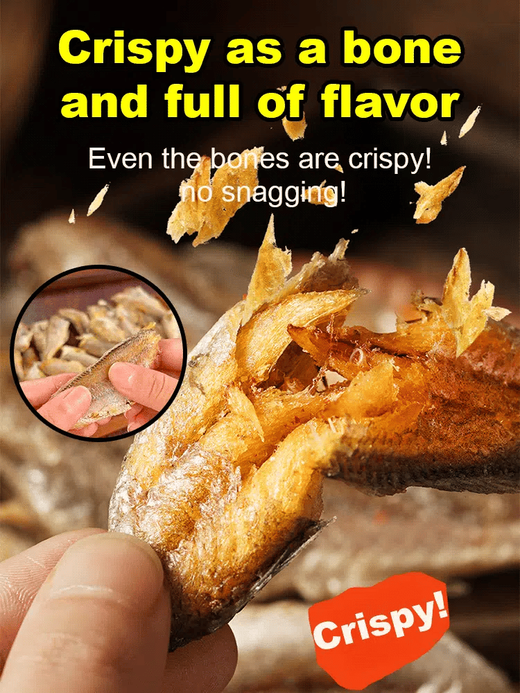 High-protein ready-to-eat deep-sea fish crisps-WR