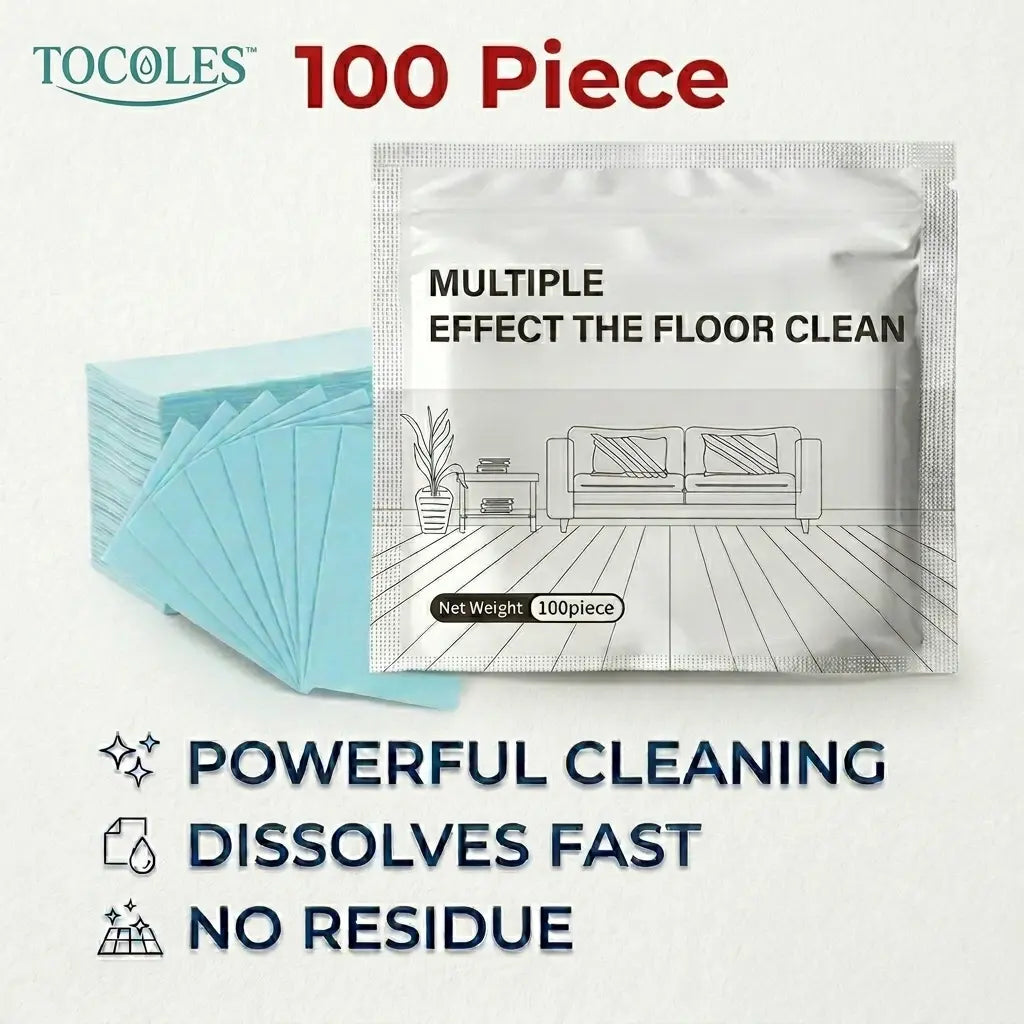 Tired of Scrubbing Floors? 1 Tablet  Sparkling Clean Floors-ZP
