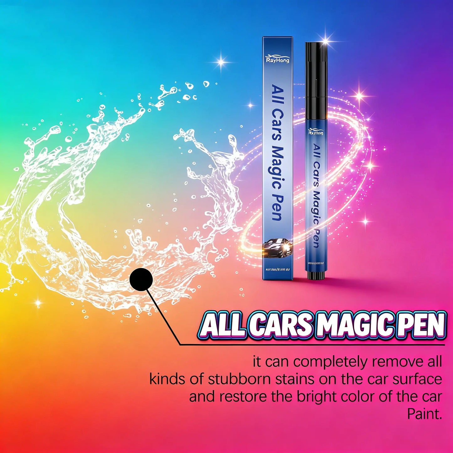 Magic Car Scratch Removal Pen | Instant DIY Car Scratch Repair, Restore Car Paint Gloss In Minutes-ZP