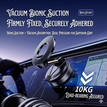 Magnetic Phone Mount – Strong Hold for Safer Driving & Hands-Free Everyday Use-WR