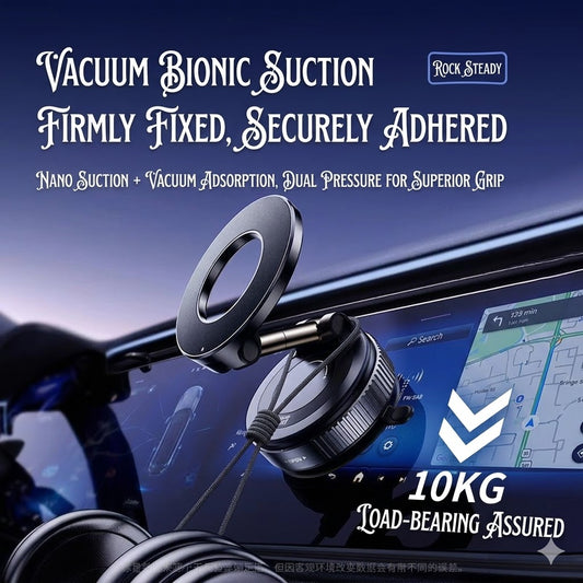 Magnetic Phone Mount – Strong Hold for Safer Driving & Hands-Free Everyday Use-WR