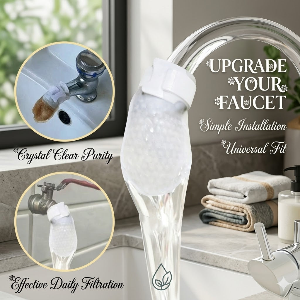 Faucet Filter Cotton – Instantly Filter Impurities for Cleaner Everyday Water-WR