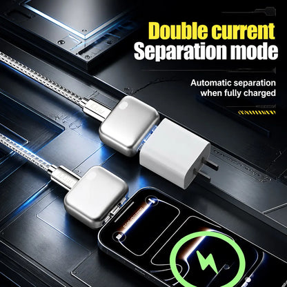 140W Type-C Auto Eject Charger | Smart Full-Charge Auto Disconnect Battery Protector, Anti Overcharge Safe Overnight Charging for Phones Laptops Tablets-ZP
