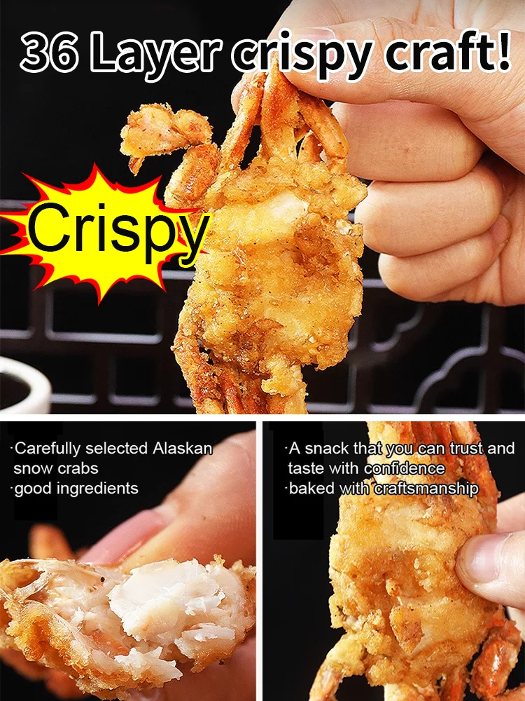Alaskan Snow Crab Ready-to-EatCrispy Crab-WR
