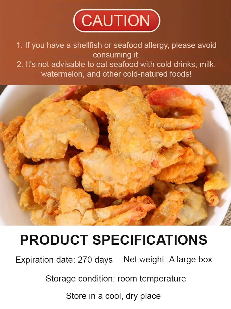 Alaskan Snow Crab Ready-to-EatCrispy Crab-WR