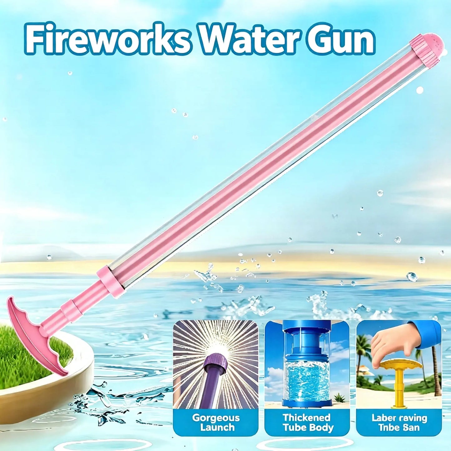 Firework Spray Water Gun | Your Ultimate Summer Fun Essential-ZP