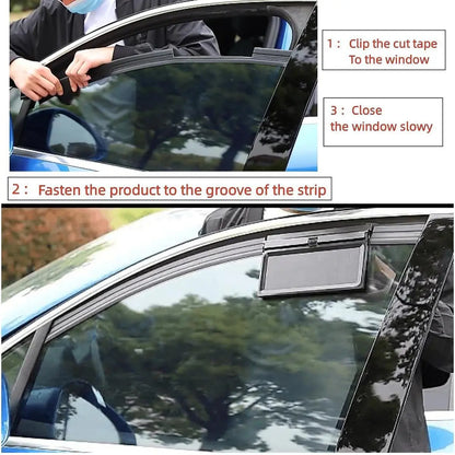 Dual Outlet Solar Car Vent Fan-ZP