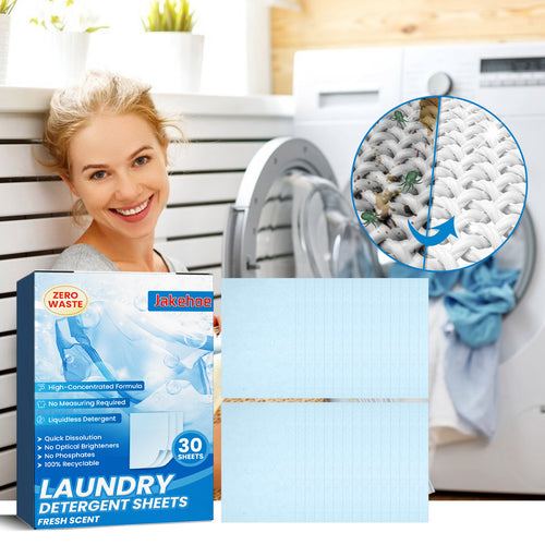 Ditch Heavy Liquid Detergent — One Easy Sheet for Fresh, Everyday Laundry-WR