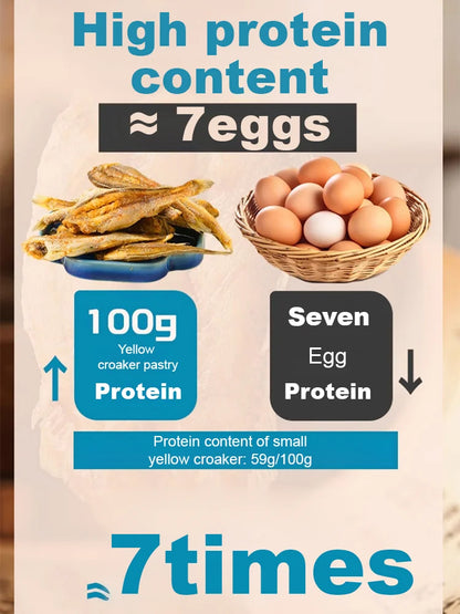 High-protein ready-to-eat deep-sea fish crisps-WR