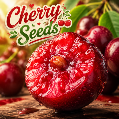 Grow Your Own Sweet & Juicy Cherries，Premium Quality Cherry Seeds for Home Gardens-ZP