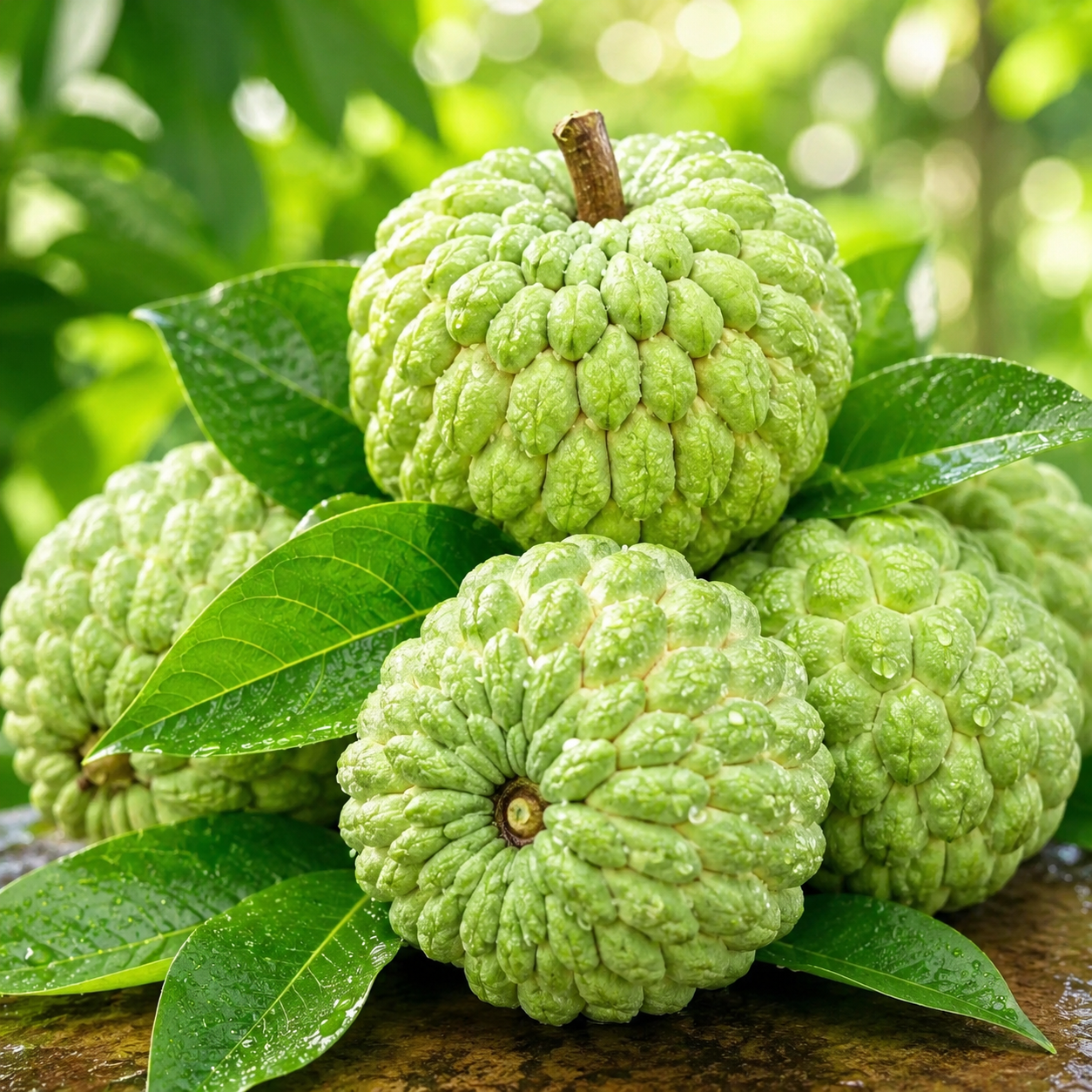 Fruits suitable for most people and with low sugar content-Grow Your Own Sweet Tropical Sugar Apples at Home-WR