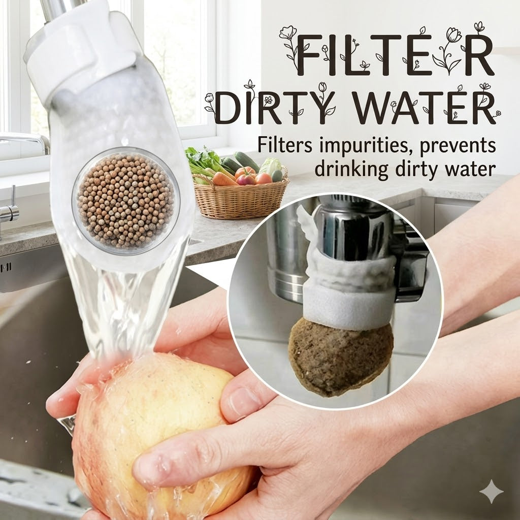 Faucet Filter Cotton – Instantly Filter Impurities for Cleaner Everyday Water-WR